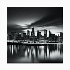 Chicago Skyline 10 Canvas Print