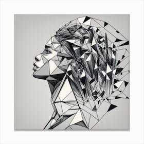 Create An Exquisite Ink Drawing On White Paper T (2) Canvas Print