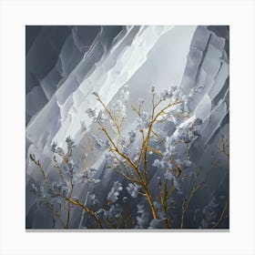 'Trees In The Snow' Canvas Print