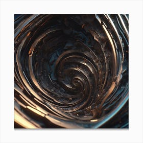 Spiral - Abstract Painting Canvas Print