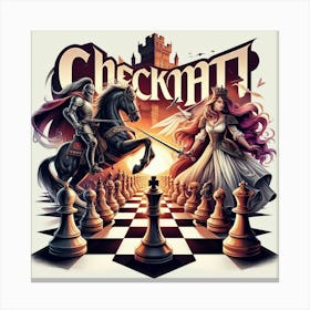 Checkmate4 Canvas Print