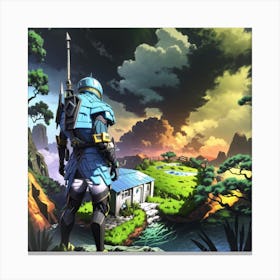 Weapon Master Canvas Print