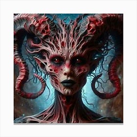 Demon Woman 3 Canvas Print