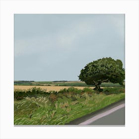 Road to Yorkshire Canvas Print