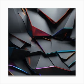 Abstract Metal With Light Effect Canvas Print
