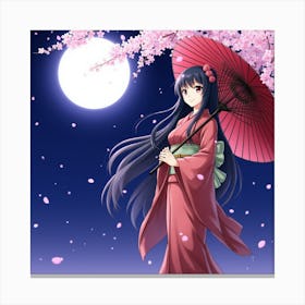 Sakura Blossom Canvas Print