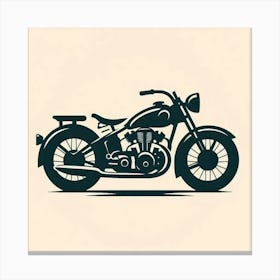 Vintage Motorcycle Canvas Print