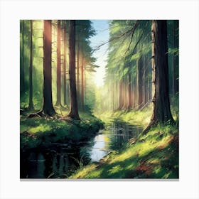 Forest 2 Canvas Print