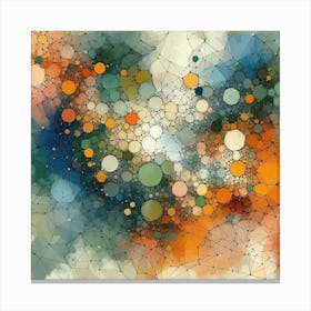 Elements Of The Nature Abstract Artwork 3 Canvas Print