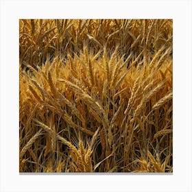 Golden Wheat Field Canvas Print