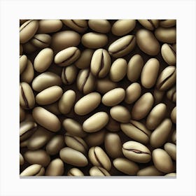 Coffee Beans Background 3 Canvas Print