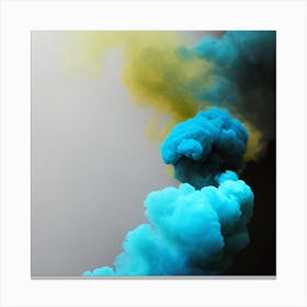 Smoke In The Air 1 Canvas Print