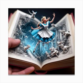 Alice In Wonderland 1 Canvas Print