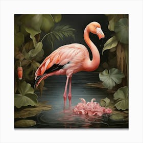 Flamingo Canvas Print