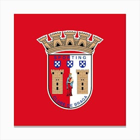 S.C. Braga Logo Wall Art 27 Canvas Print