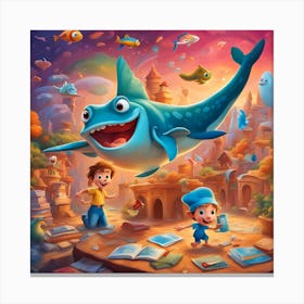 Children'S Book Illustration Canvas Print