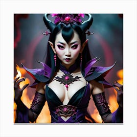 Demon Canvas Print