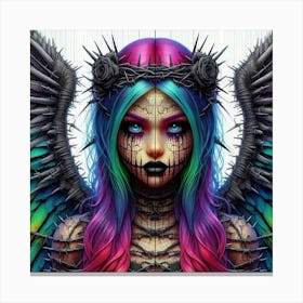 Angel Of Death 3 Canvas Print