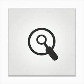 Magnifying Glass Canvas Print