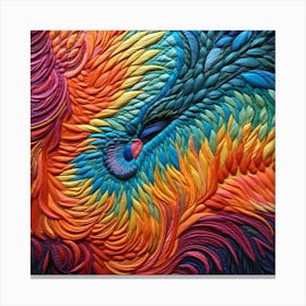 Feathered Eagle Canvas Print