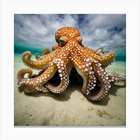 Octopus 16 Canvas Print