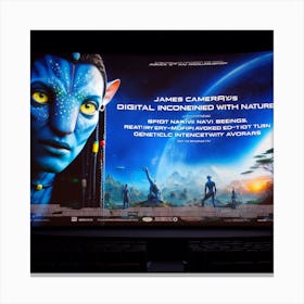 Avatar Movie Poster Canvas Print