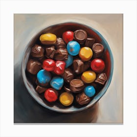 Candy Bowl 1 Canvas Print