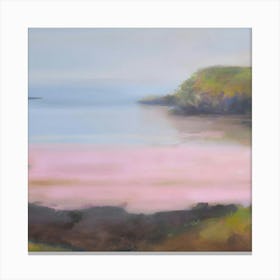 Pink Beach Canvas Print