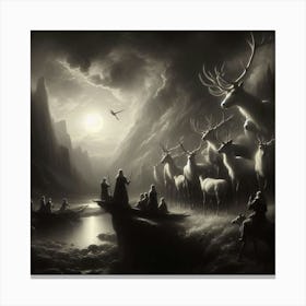 Lord Of The Rings 9 Canvas Print