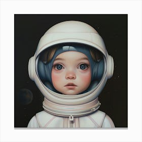 Little Astronaut 1 Canvas Print