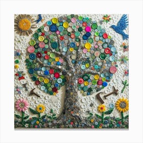 Tree Of Life Wall Decor Canvas Print