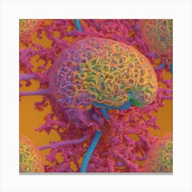 Brain Lsd 2 Canvas Print