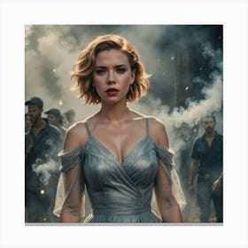 Black Widow 13 Canvas Print