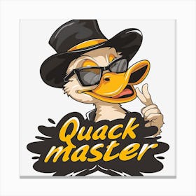 Quack Master Canvas Print