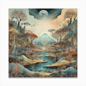 Forest In The Sky Canvas Print