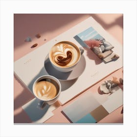 Coffee Latte 1 Canvas Print