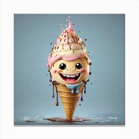 Fun character 6 Canvas Print