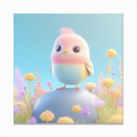 Easter Bird Canvas Print