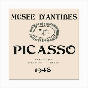 Picasso 4 Canvas Print