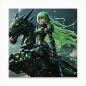 DragonRider V2 Canvas Print