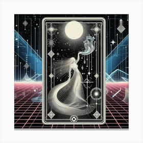 Tarot Card 3 Canvas Print