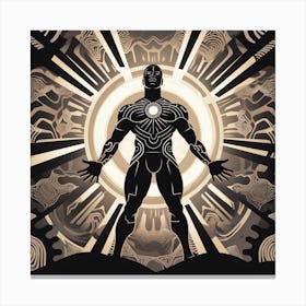 Cosmic Protector Canvas Print