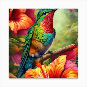 Hummingbird Canvas Print