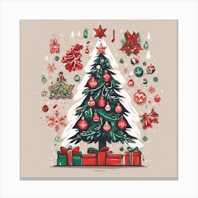 Christmas Tree Canvas Print