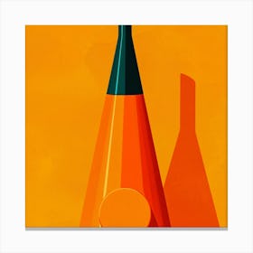 Orange Cone Canvas Print