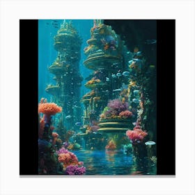 Under The Sea 1 Canvas Print