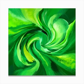 A Stunning Green Abstract Art Illustration Painted Kqy4ubwirbapxs6ycshmug Yl8i2zhmtn6ouiltodnulq Canvas Print