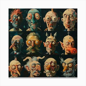 'The Monsters' Canvas Print