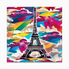 Paris Eiffel Tower Canvas Print