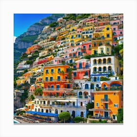 Positano, Italy Canvas Print